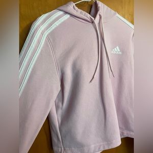 Adidas Primegreen baby pink hoodie women’s size small